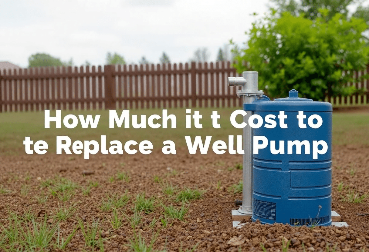 How Much Does It Cost to Replace a Well Pump?