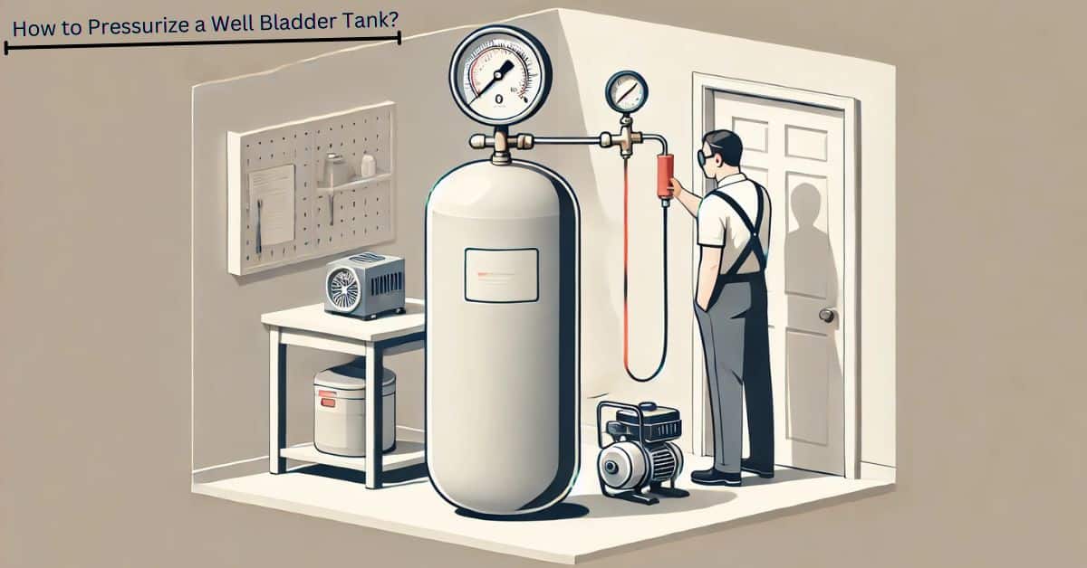 How to Pressurize a Well Bladder Tank?